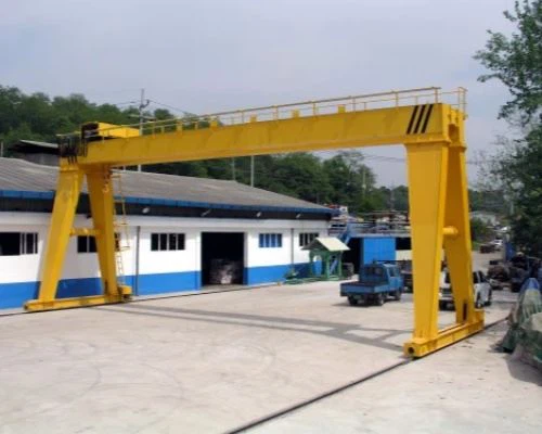 50t Godown Double Girder Gantry Crane With Md Electric Hoist