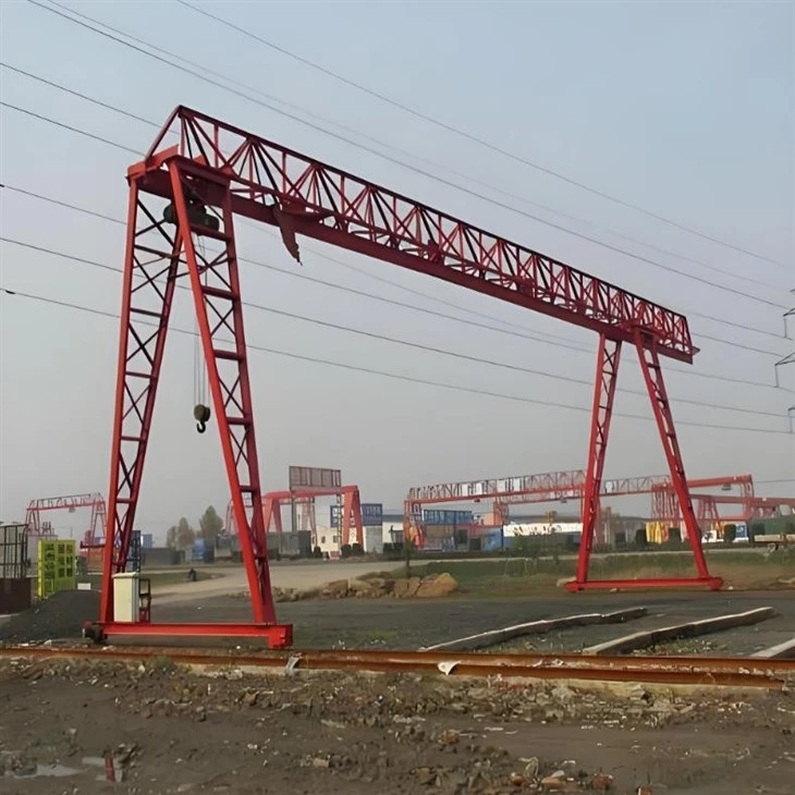 Gantry Single Beam Truss Gantry Crane Elektr qurilishi raqobatbardosh narx
