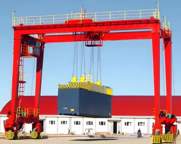Mobile Rubber-Tired Gantry Cranes (RTGs)