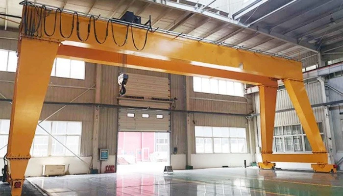 Remote Control Type Double Girder Gantry Crane