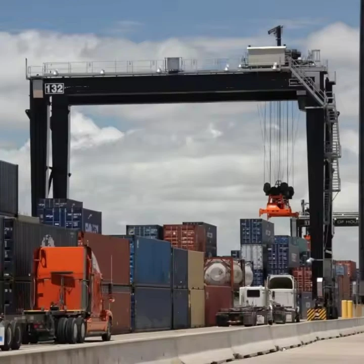 Rtg Crane Rubber Tyre Container Gantry Crane suppliers