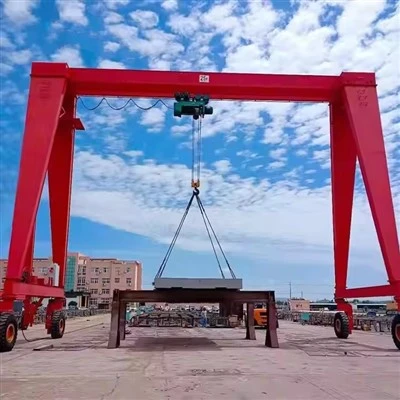 Elektr mobil portalli kran